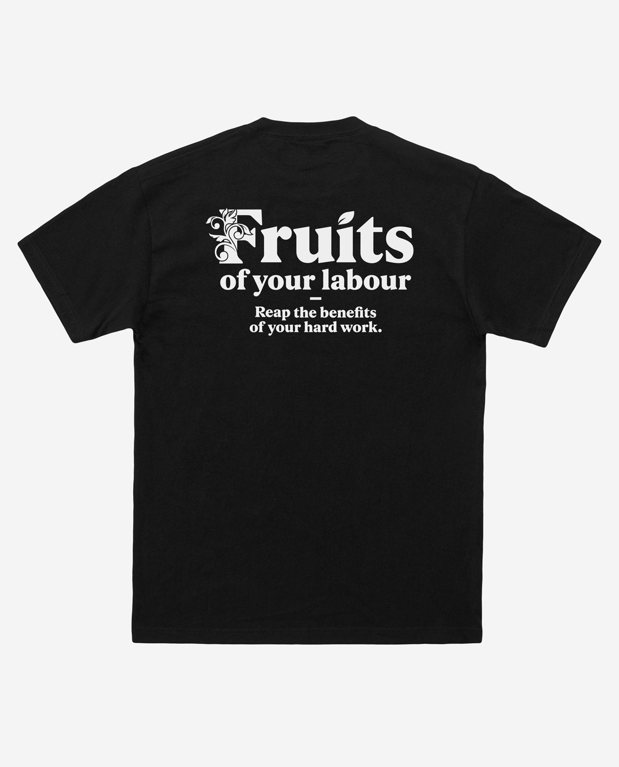 Fruits Labour Tee - Black