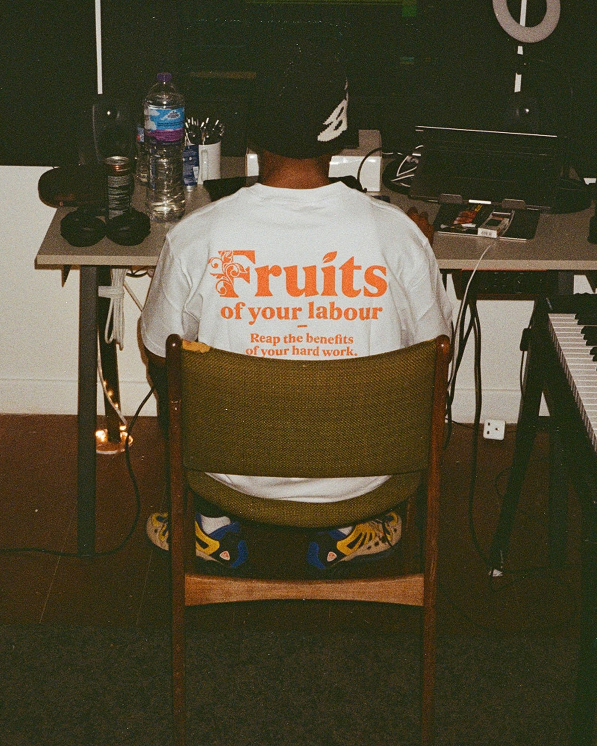 Fruits Labour Tee - White